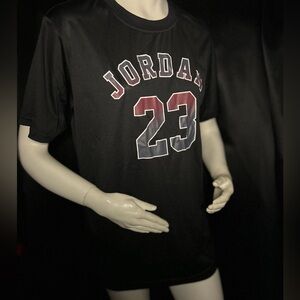 Jordan Black and Red 23 Graphic Tee